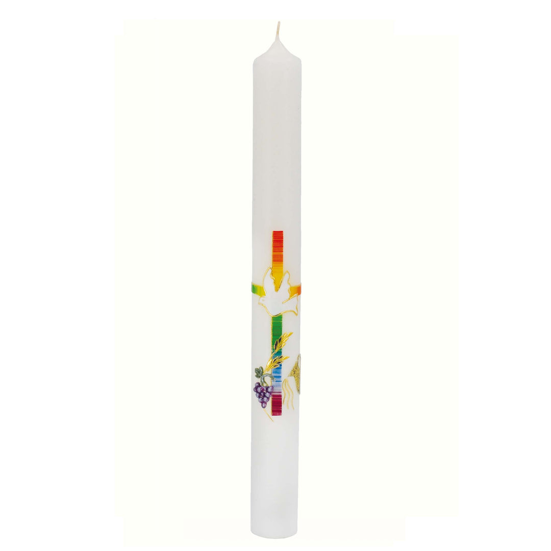 Elsöáldozási gyertya kézzel díszített K 30 3 méretben