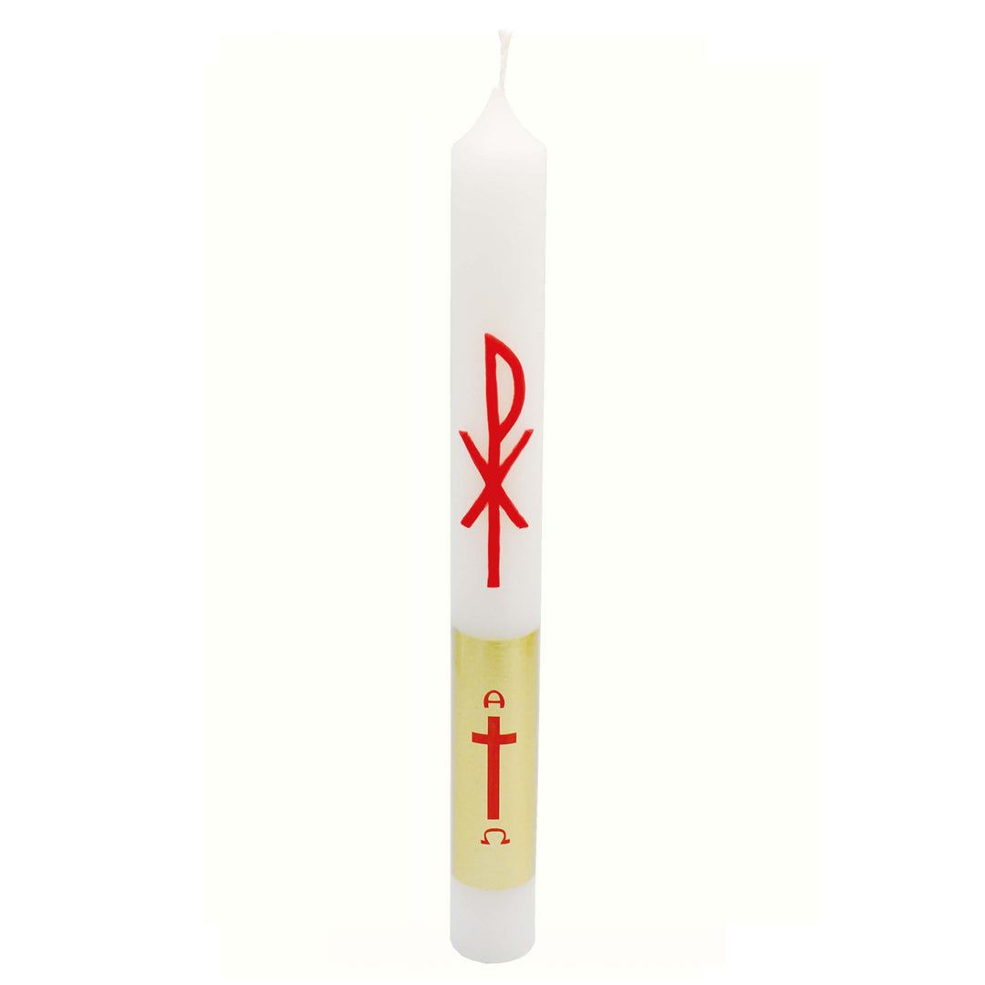Elsöáldozási gyertya kézzel díszített K 35 3 méretben