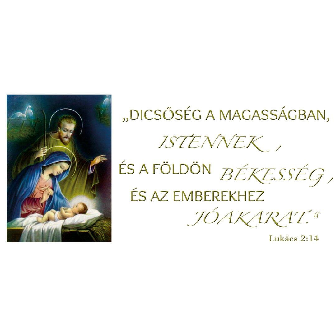 Békegyertya FL 10-választható égési idö