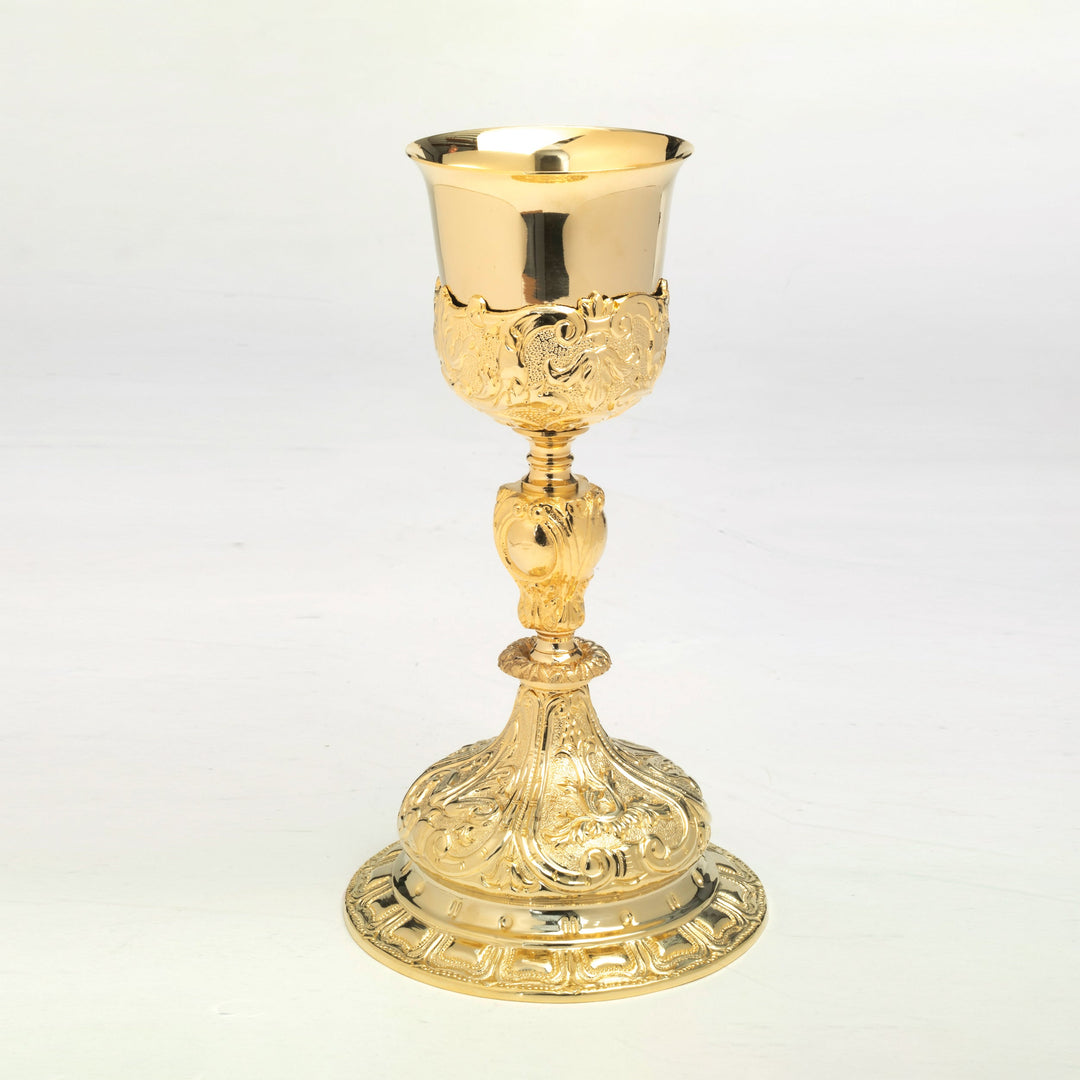 Barokk kehely aranyozott paténnel H. 25 cm Nr. 7