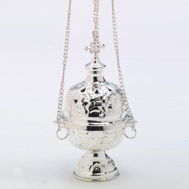 Räuchergefäß mit versilberter Innenschale H. 18 cm Nr. 4